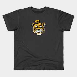 Support the Towson Tigers with this retro design! Kids T-Shirt